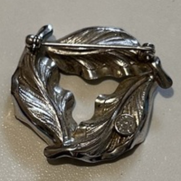 Sterling Silver Leaf Brooch - Picture 3 of 6